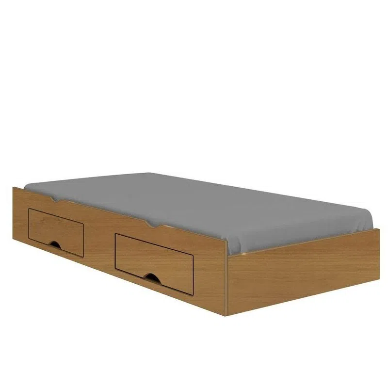 Cama Auxiliar D Doro Box Com 2 Gavetas