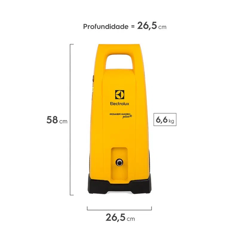 Lavadora de Alta Pressão Electrolux Power Wash1450W EWS30 - 127 Volts