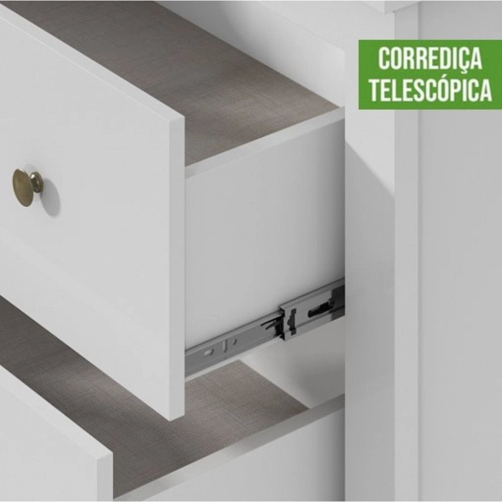 Cômoda Horizontal 6 Gavetas Maggiore Lopas