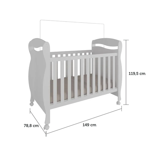 BERÇO PEROBA MINI CAMA JUNIOR