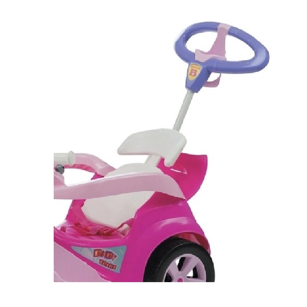 Carrinho de Passeio e Pedal Triciclo Baby Trike Biemme