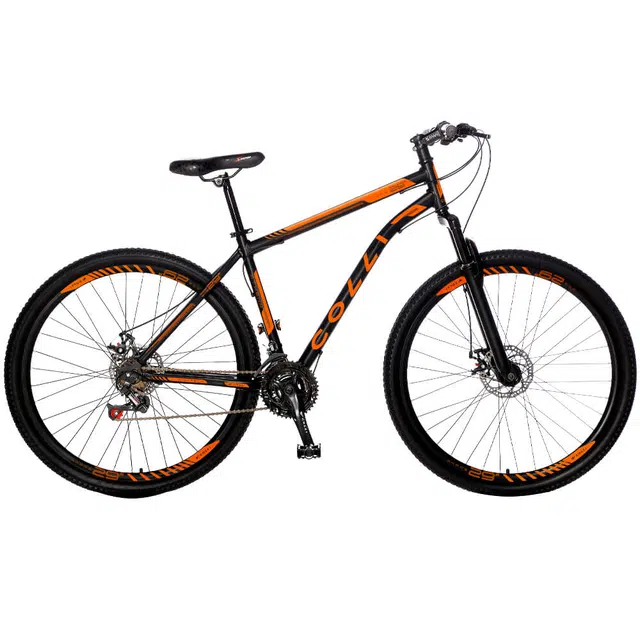 BICICLETA COLLI BIKE ATHENA ARO 29 COM FREIO A DISCO, 21 MARCHAS, QUADRO 19”