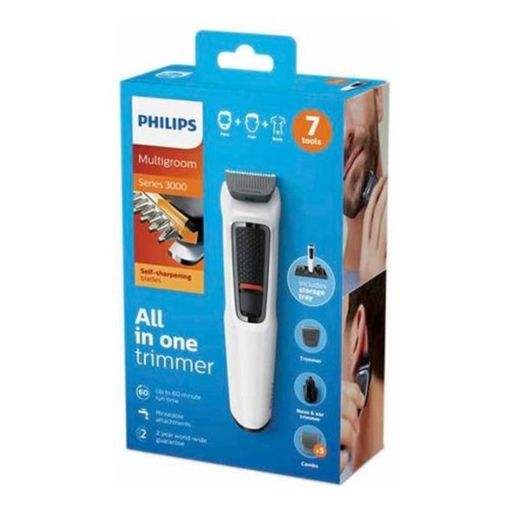 APARADOR DE PELOS PHILIPS MULTIGROOM 7 FUNÇÕES 1 VELOCIDADE - MG3721/77