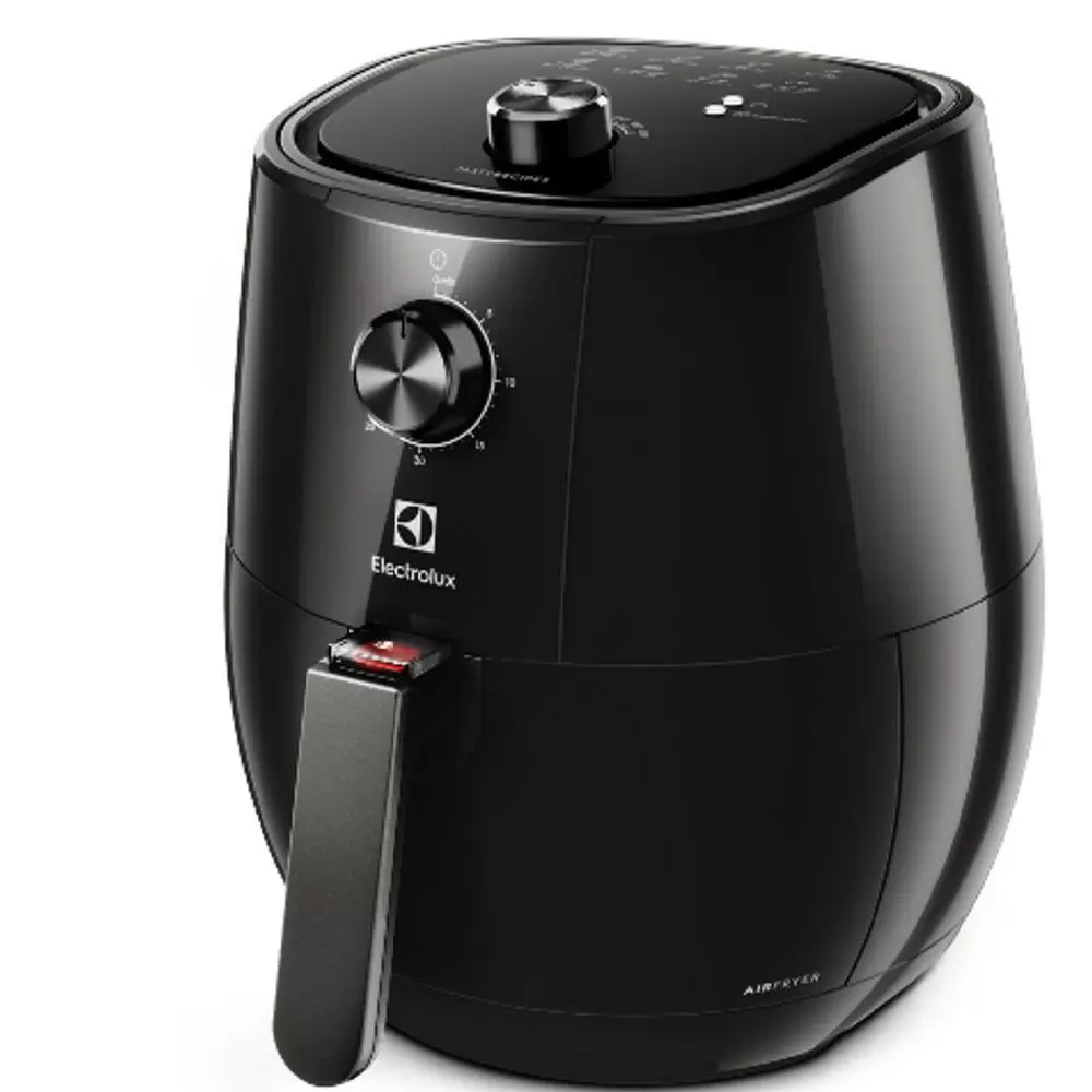 Fritadeira Elétrica sem Óleo/Air Fryer Electrolux - Efficient EAF10 Preto 3,2L com Timer