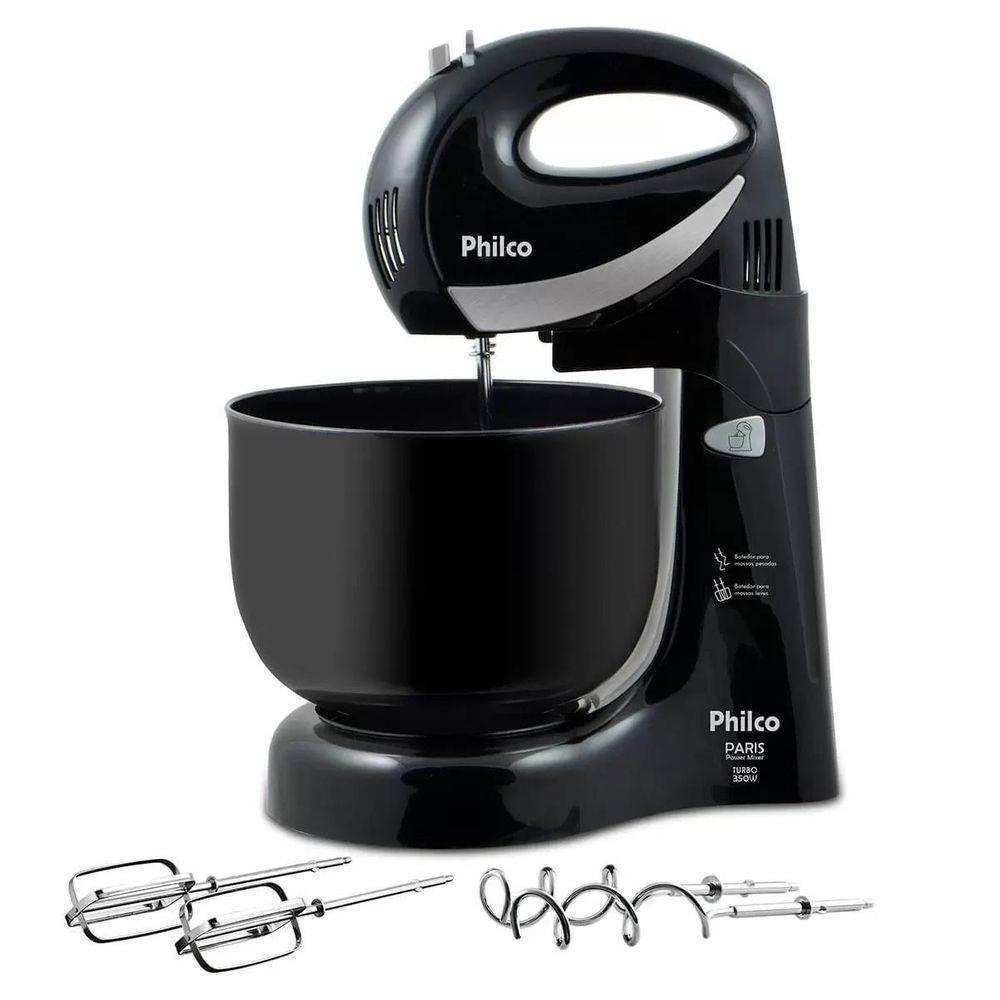 Batedeira Philco Paris Power Mixer Turbo 4 Litros - 350W