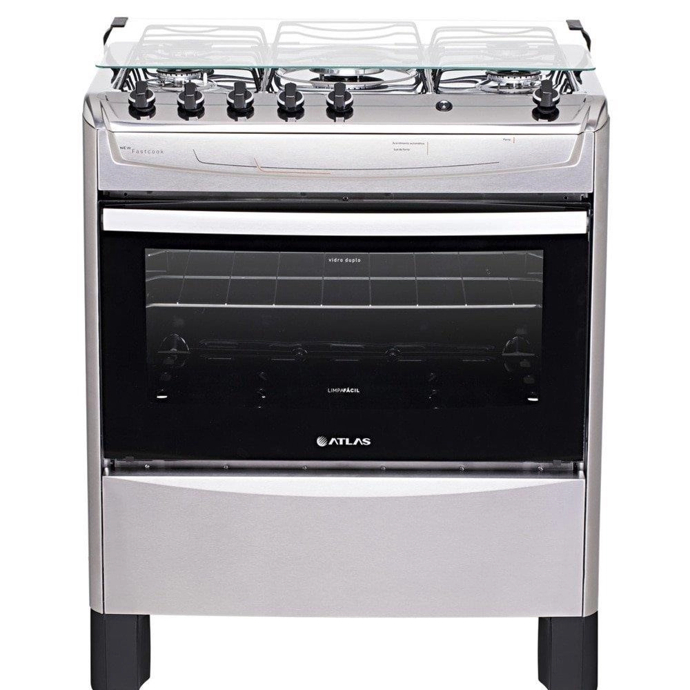 FOGAO ATLAS 5BCS NEW FASTCOOK INOX