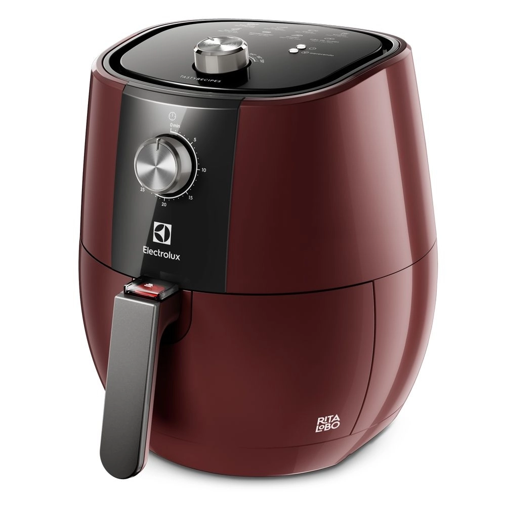 AIRFRYER ELECTROLUX GRAND 4L VERMELHA EFFICIENT POR RITA LOBO (EAF31)