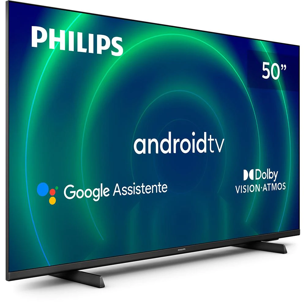 Smarth Tv Philips 50 Polegadas UHD 4K Android Bluetooth 50PUG7406/78 Wifi