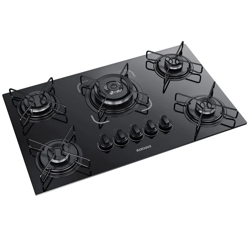 FOGAO ITATIAIA COOKTOP ESSENCIAL GAS 5B TRIPLA CHAMA