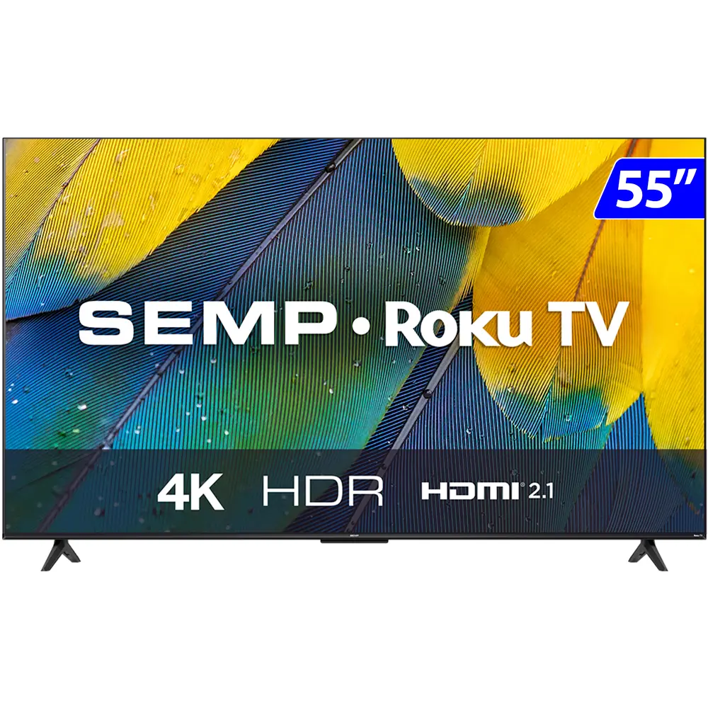 TV SEMP TOSHIBA 55P LED 4K 55RK8600 SMART ULTRA HD WIFI