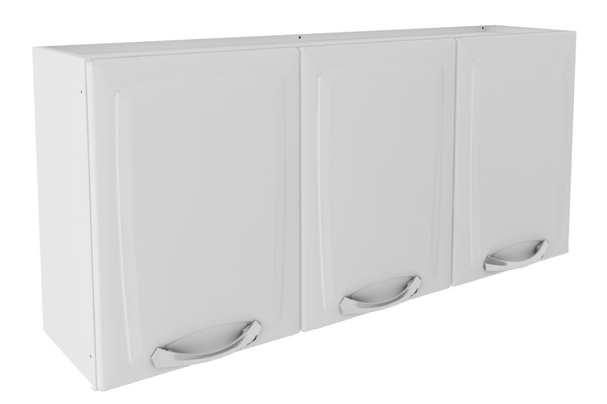 ARMARIO ITATIAIA PREMIUM 3 PORTAS BRANCO IP3