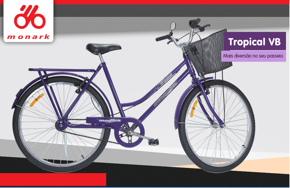 BICICLETA MONARK ARO26 TROPICAL VB