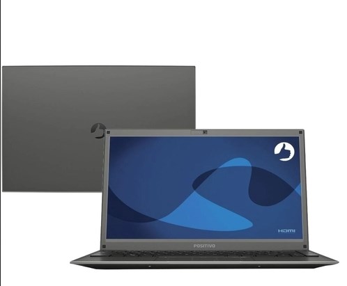 NOTEBOOK POSITIVO 4GB 1TB C41TDI LCD 14P.LINUX INTEL CELERON DUAL CORE