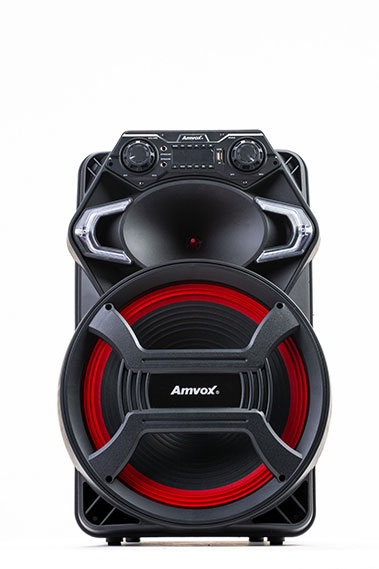 CAIXA AMPLIFICADORA AMVOX ACA800 GLADIADOR SFM USB, BLUETOOTH 850W