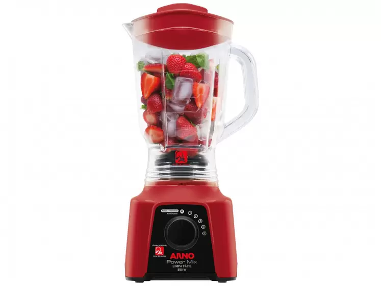 LIQUIDIFICADOR ARNO POWER MIX LIMPA FACIL 550W 5 VELOCIDADES